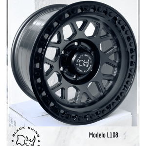 AROS BLACK RHINO RIN 17X9 6H 139.7 L108 GM