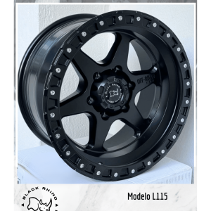 AROS BLACK RHINO RIN 17X9 6H 139.7 L115 NM
